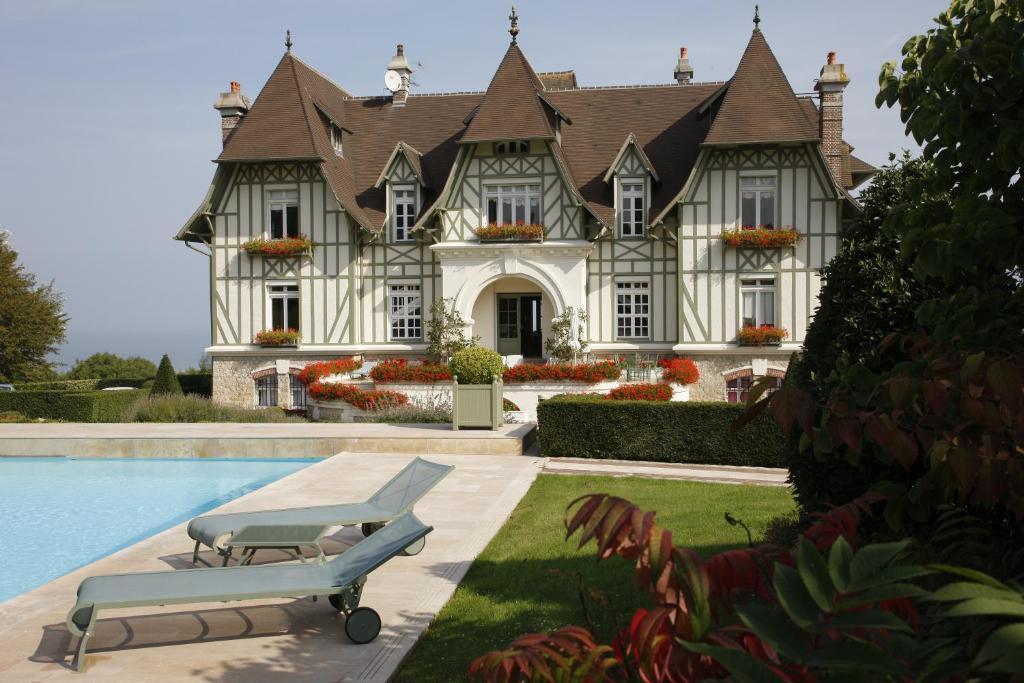 مبيت وإفطار دوفييل Manoir De Benerville المظهر الخارجي الصورة